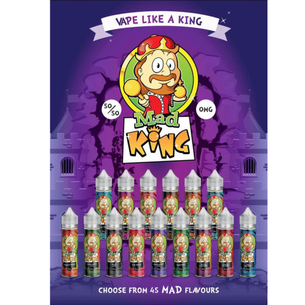 Mad King 50ml Eliquid