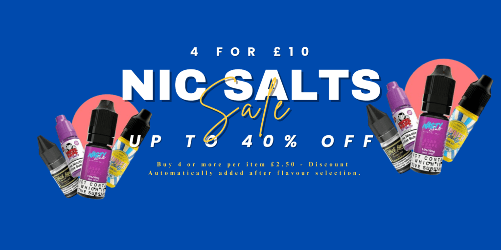 nic salts up to 40% off sale