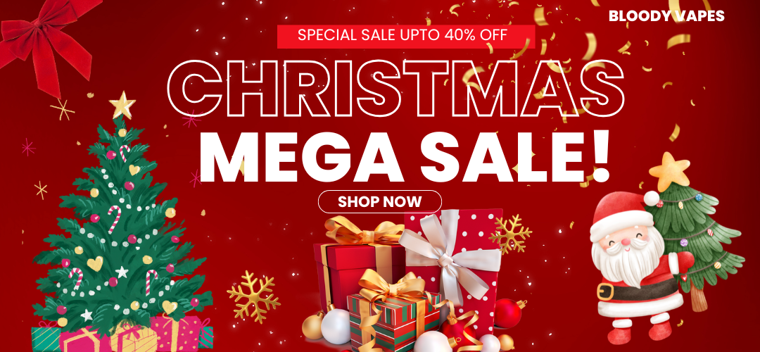 Bloody Vapes Christmas 40% off Sale