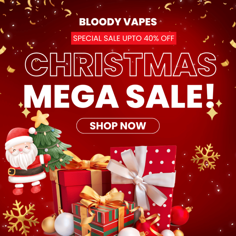 Bloody Vapes Christmas Sale