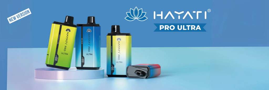 hayati Pro Ultra 1500 Puffs Disposable vape banner