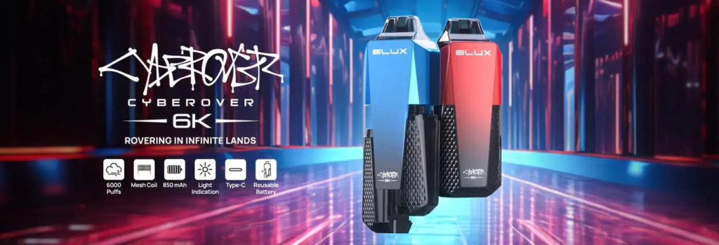 Elux Cyberover 6000: The Ultimate Vaping Revolution