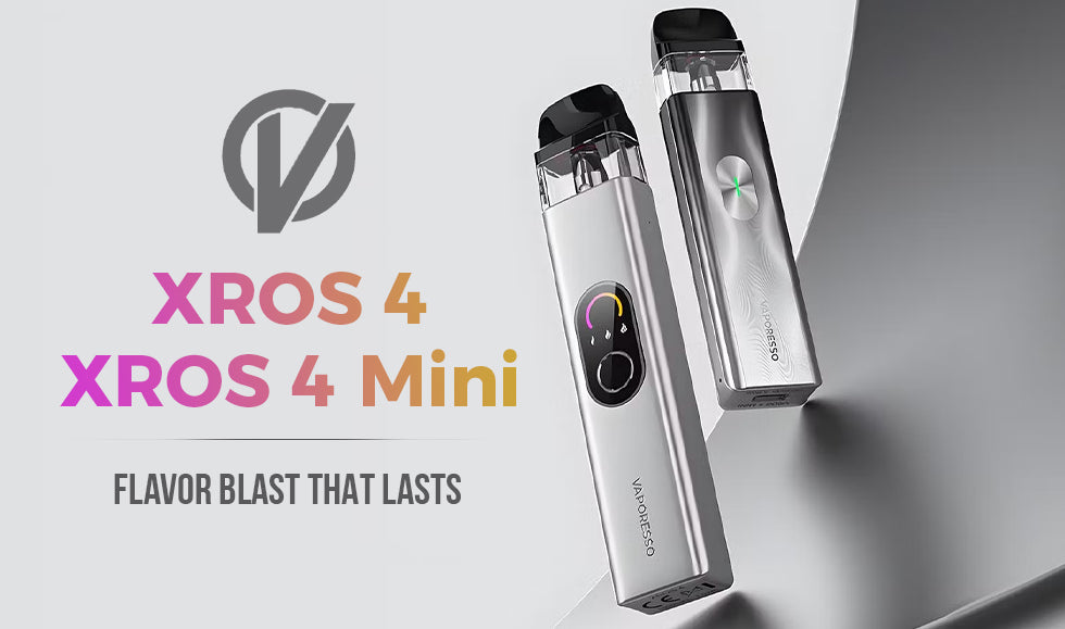 Vaporesso XROS 4 & XROS 4 Mini Pod Kits: The Ultimate Game-Changing Duo