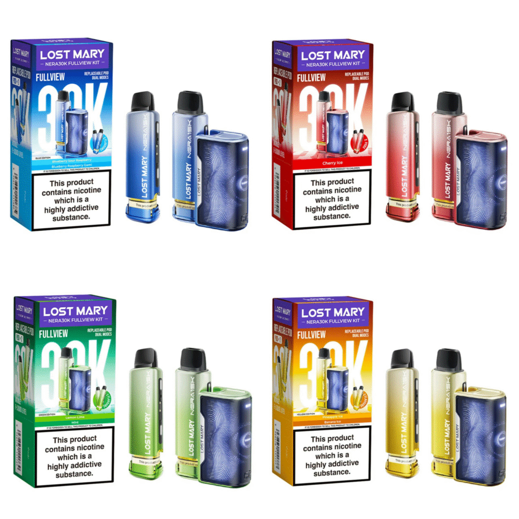 Lost Mary Nera 30k Flavours
