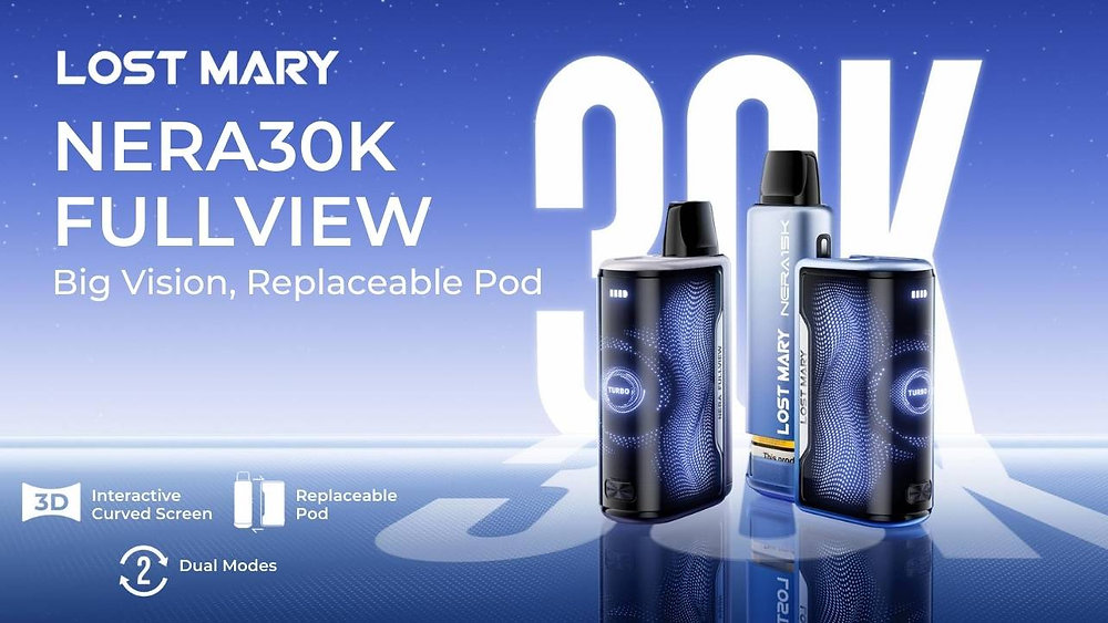 Lost Mary Nera 30K Prefilled Pod Kit: The Future of High-Capacity Vaping
