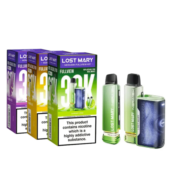 Lost Mary Nera 30K Fullview Prefilled Pod Kit