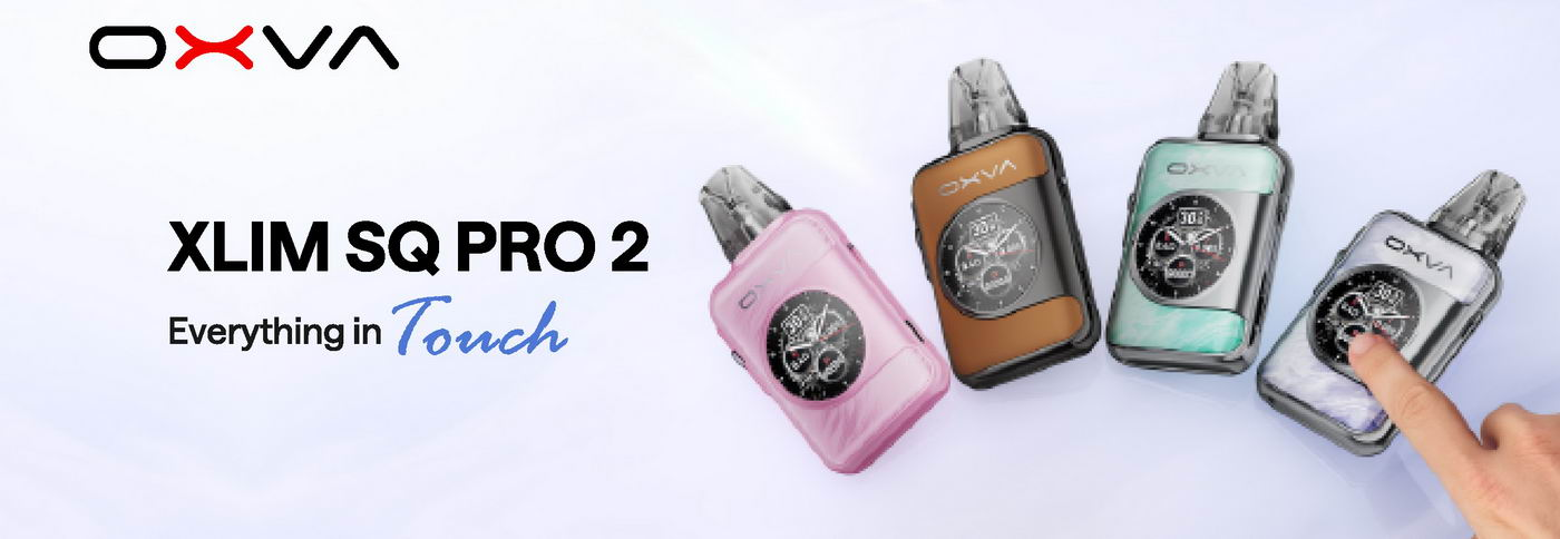 OXVA Xlim SQ Pro 2 Vape Kit: The Ultimate 1600mAh Touchscreen Pod System for Elite MTL & RDL Vaping