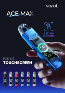 Vozol Ace Max Pod Vape Kit Review The Ultimate Touchscreen Vape Experience