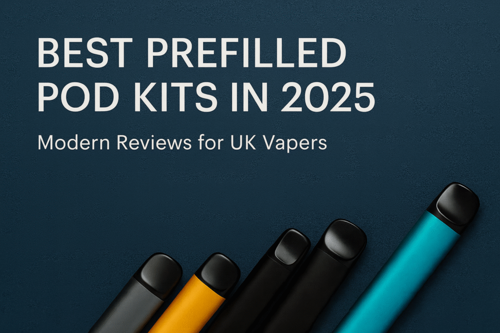 Best Prefilled Pod Kits 2025: Ultimate UK Guide to the Top-Ranked, Longest-Lasting & Most Legal Vapes for Flavor, Convenience, and Compliance