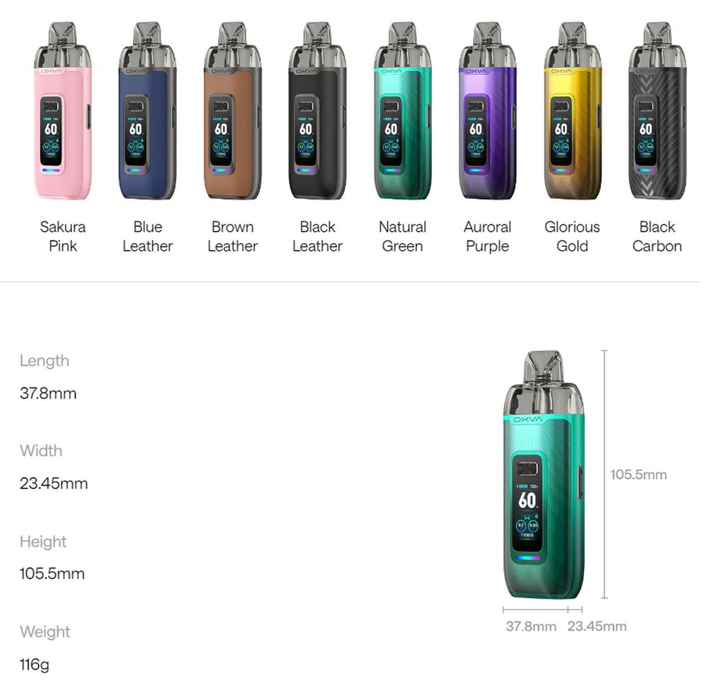 Available Colours & Styles