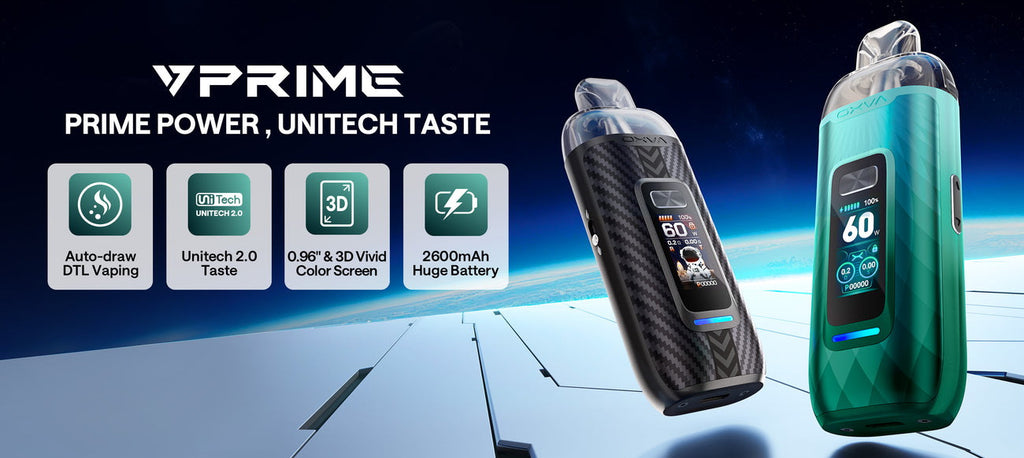 Key Features of the OXVA VPrime Pod Kit