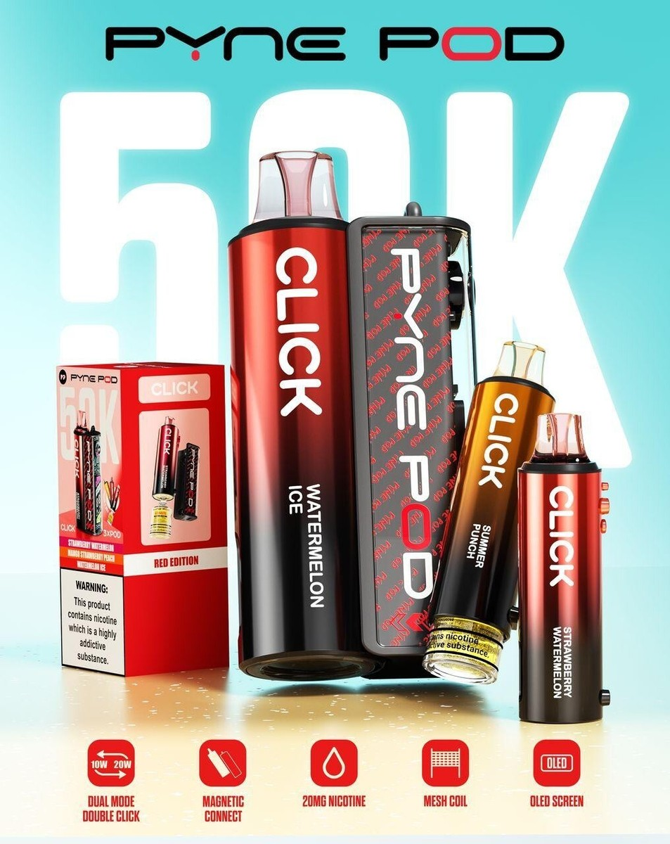 Pyne Pod 50K Prefilled Pod Kit: The Ultimate High-Puff Vape Revolution for 2025 With Stunning New Editions