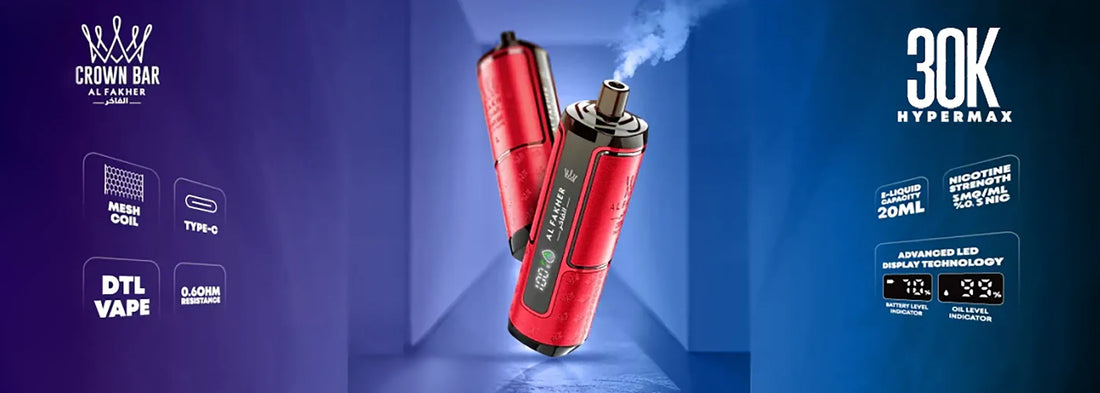 Al Fakher 30K Hypermax Prefilled Pod Kit Powerful Long Lasting Vape