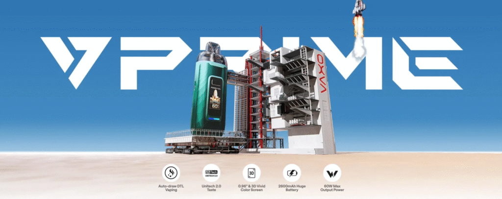 OXVA VPrime Pod Kit Review: Unleashing Unmatched Power & Flavour