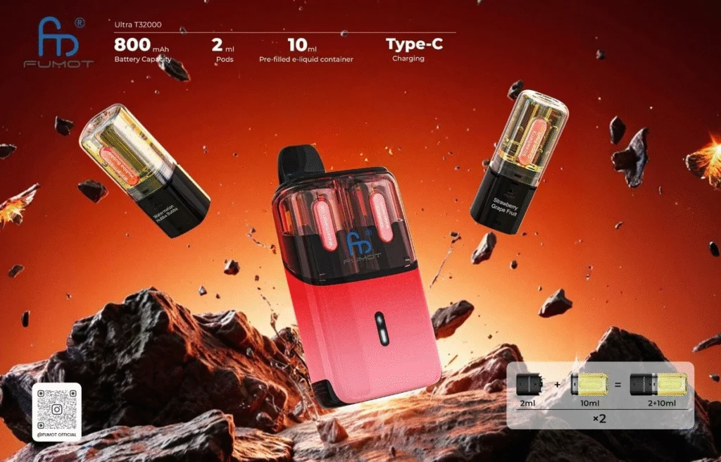RandM Fumot T32000 Ultra – Unrivalled 32000 Puff Pod Kit for Premium MTL Vaping