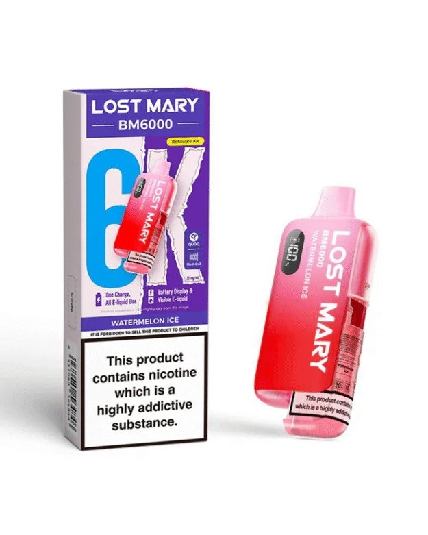 lost mary bm6000 how to refill