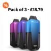 Elux Cyberover 6000 Prefilled Pod Vape Kit 3 Pack Bundle Deal