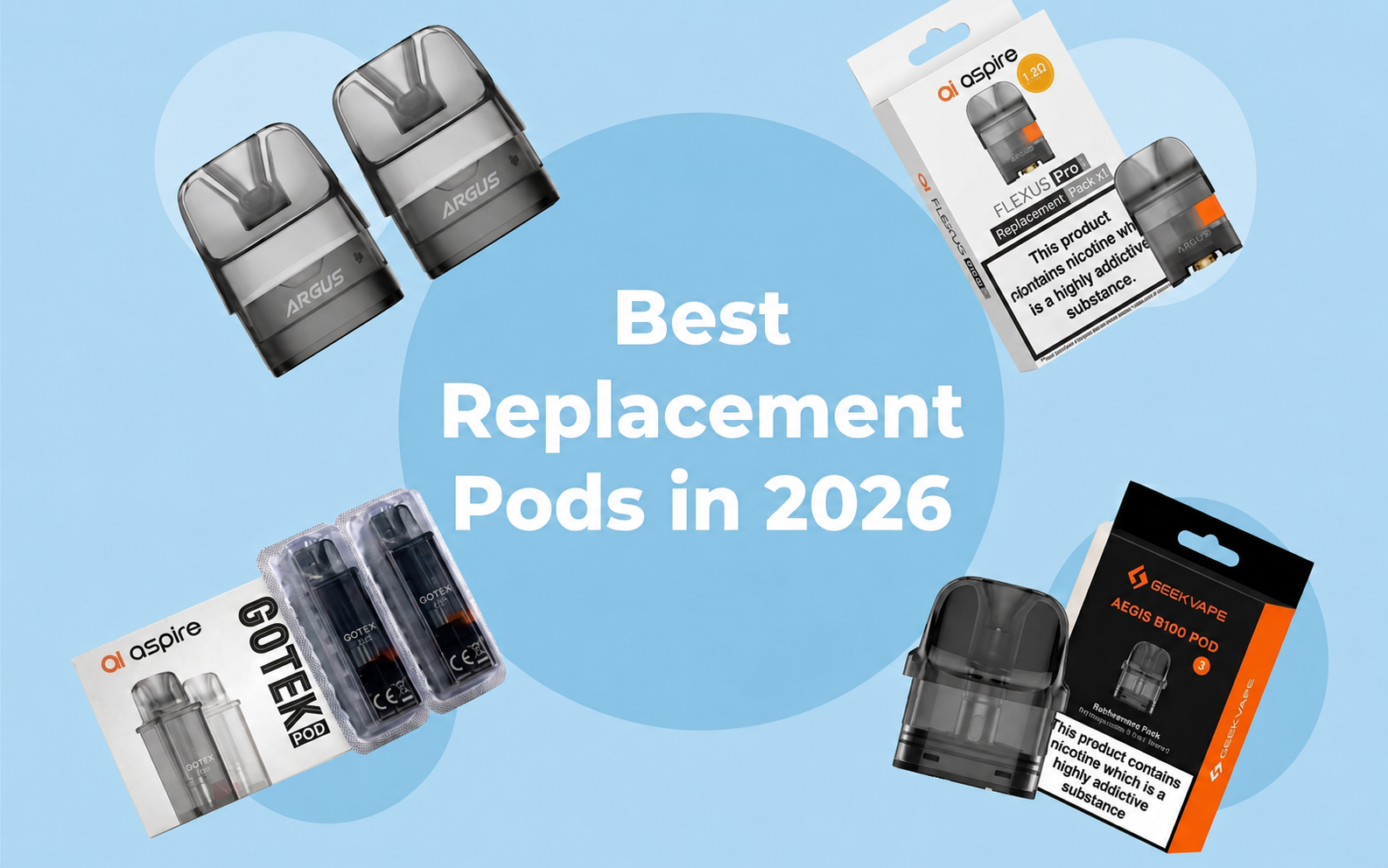 Vape Pods: Best Replacement Pods of 2026 So Far